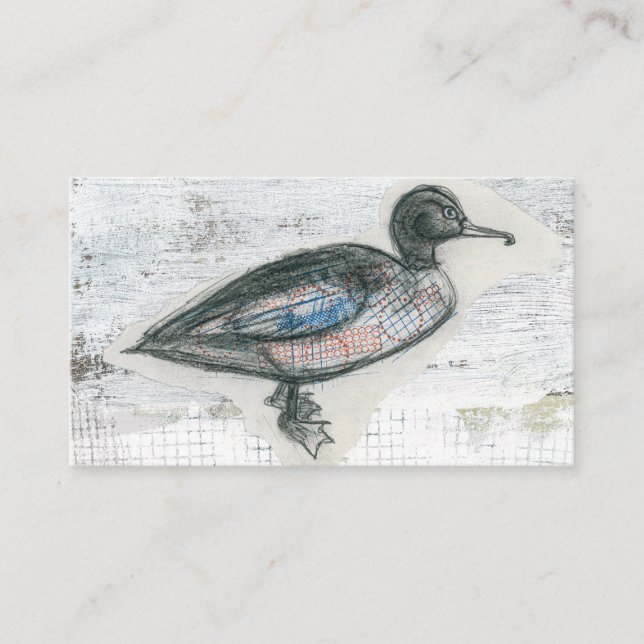 Duck Business Cards - Bird Business Card (Front)