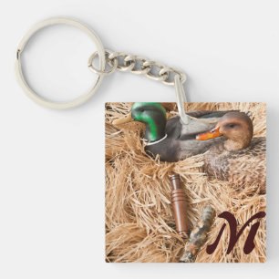 Duck Call Mallard Drake Hunting Hunters Key Chain