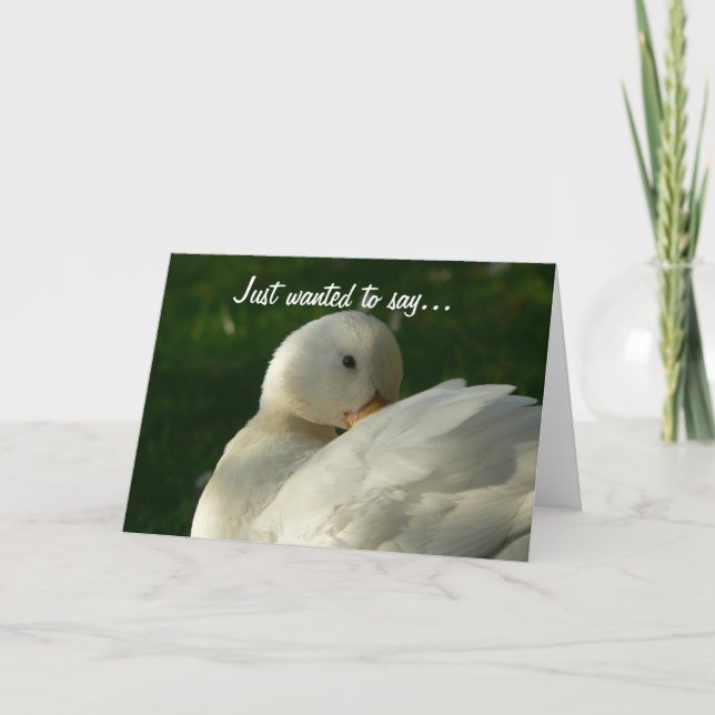 Duck Card (Front)