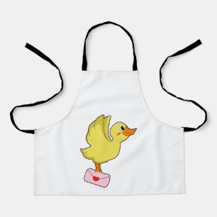 Duck Carrier pigeon Letter Apron