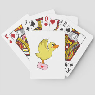 Duck Carrier pigeon Letter Playing Cards