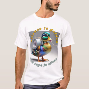 Duck Carrying Duct Tape T-Shirt