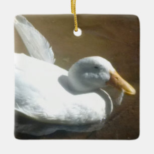Duck Ceramic Ornament