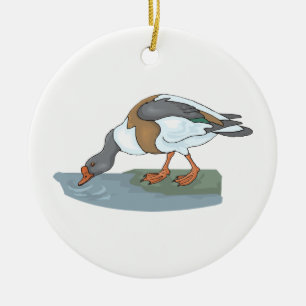 Duck Ceramic Tree Decoration