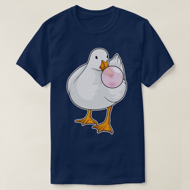 Duck Chewing gum T-Shirt (Design Front)