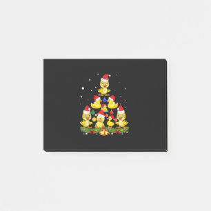 Duck Christmas Tree Post-it Notes