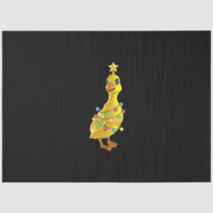 Duck Christmas Tree T  Lights Decor Star Gift Xmas Tissue Paper