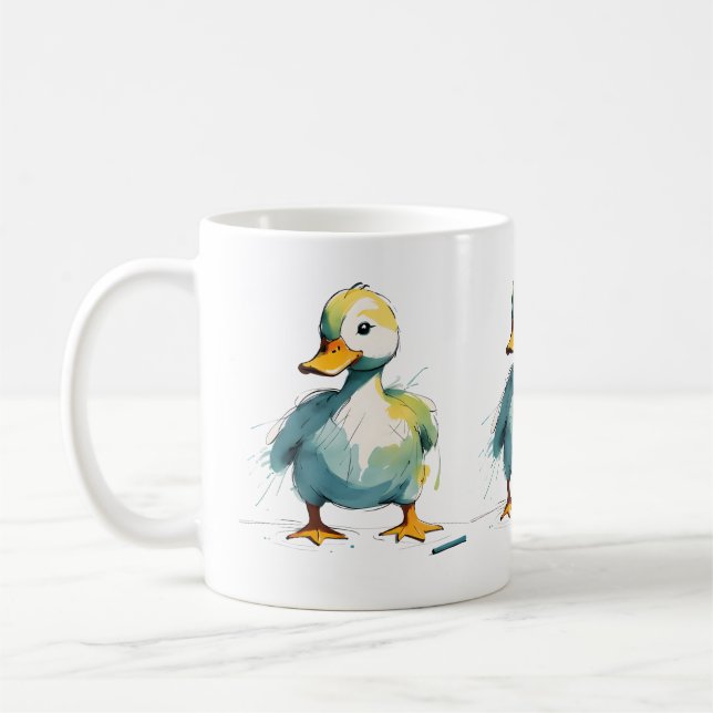 duck coffee mug (Left)