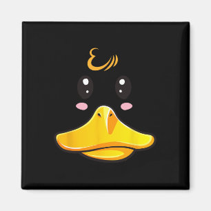 Duck Costume Cute Rubber Ducky Face Halloween  Magnet