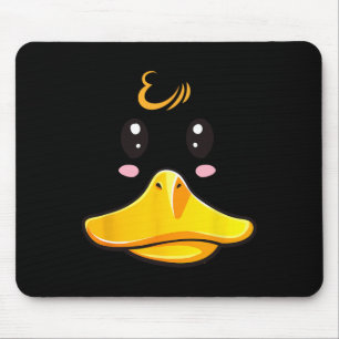 Duck Costume Cute Rubber Ducky Face Halloween  Mouse Mat