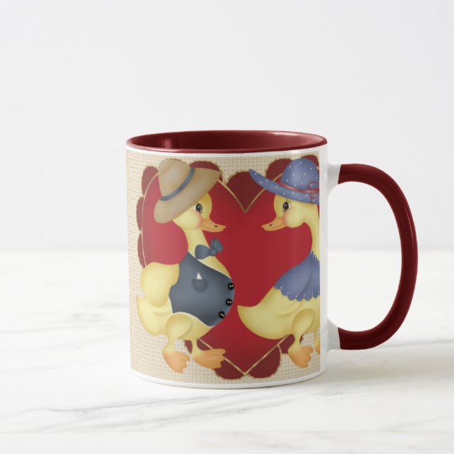 Duck Couples Mug (Right)