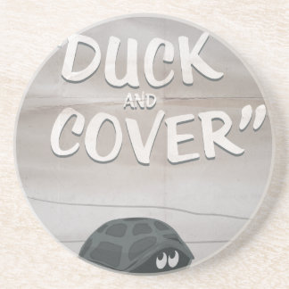 Duck & Cover Coaster