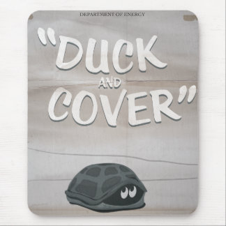Duck & Cover Mouse Mat