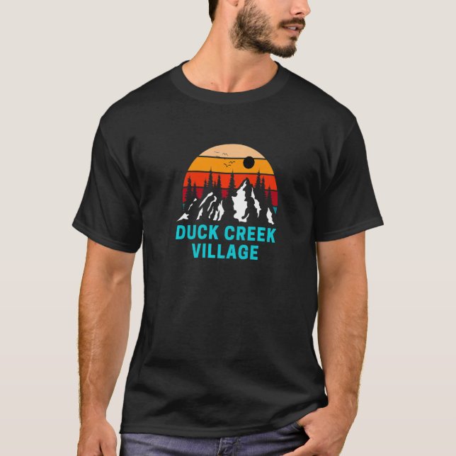 Duck Creek Village Duck Creek Souvenir Utah T-Shirt (Front)