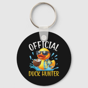 Duck Cruise Boat Shirt Funny Rubber Duck Hunting S Key Ring