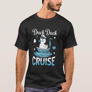 Duck Cruise Family Vacation Funny Cruising Duck Lo T-Shirt