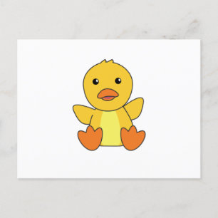 Duck Cute Ducks Ducklings Baby Bird Postcard