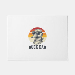 Duck Dad Vintage Duck Sunglasses Vector Shirt Desi Doormat