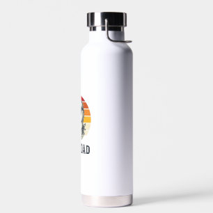 Duck Dad Vintage Duck Sunglasses Vector Shirt Desi Water Bottle