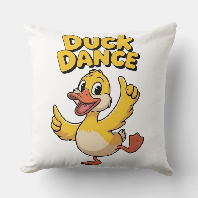 DUCK DANCE CUSHION (Front)