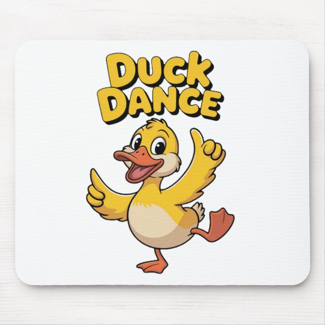DUCK DANCE MOUSE MAT (Front)