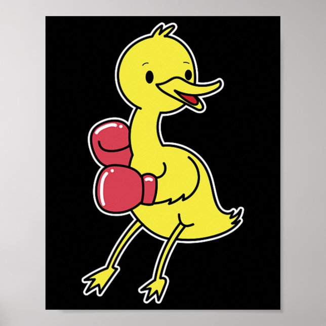 Duck Does Boxing  Poster (Front)