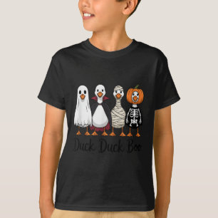 Duck Duck Boo Funny Goose Halloween Costume _1 T-Shirt