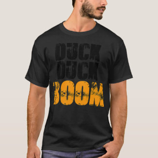 Duck Duck Boom black labrador black labrador  T-Shirt