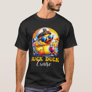 Duck Duck Cruise Funny Family Cruising Matching Gr T-Shirt