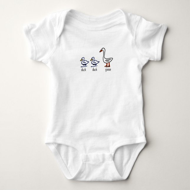 Duck Duck Goose  Baby Bodysuit (Front)