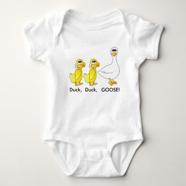 Duck, Duck, Goose | Baby Bodysuit (Front)