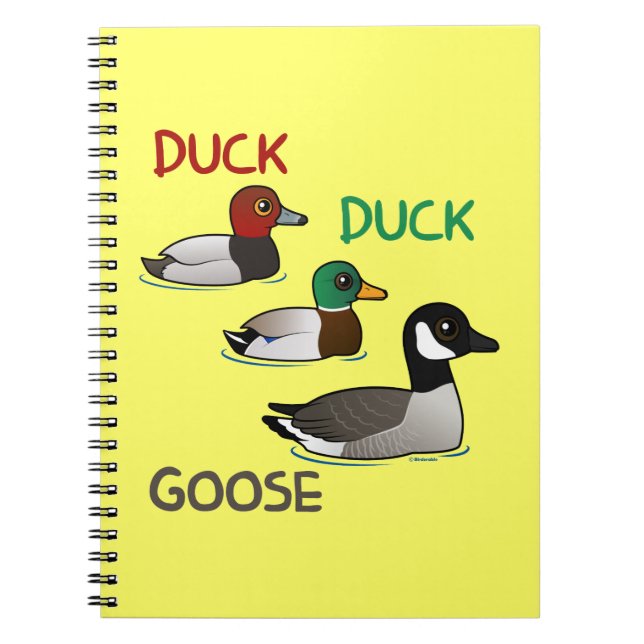 Duck Duck Goose Notebook (Front)