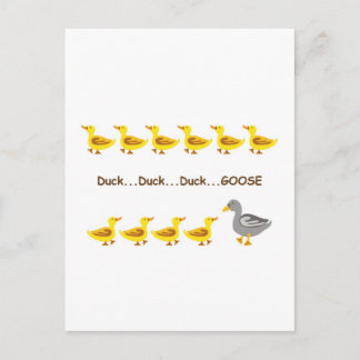 Duck Duck Goose Postcard