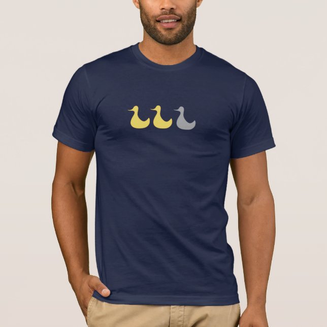 Duck, Duck, Grey Duck T-Shirt (Front)