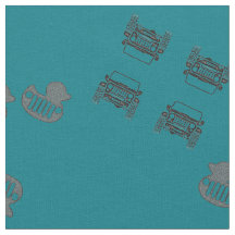 Duck Duck Personalised Fabric