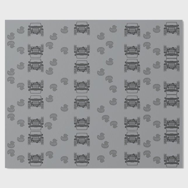 Duck Duck Wrapping Paper (Flat)