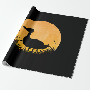 Duck Easy Halloween Outfit Mallard Dipper Moon Wrapping Paper