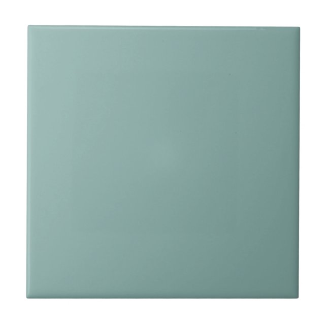 Duck Egg Blue Solid Colour Tile (Front)