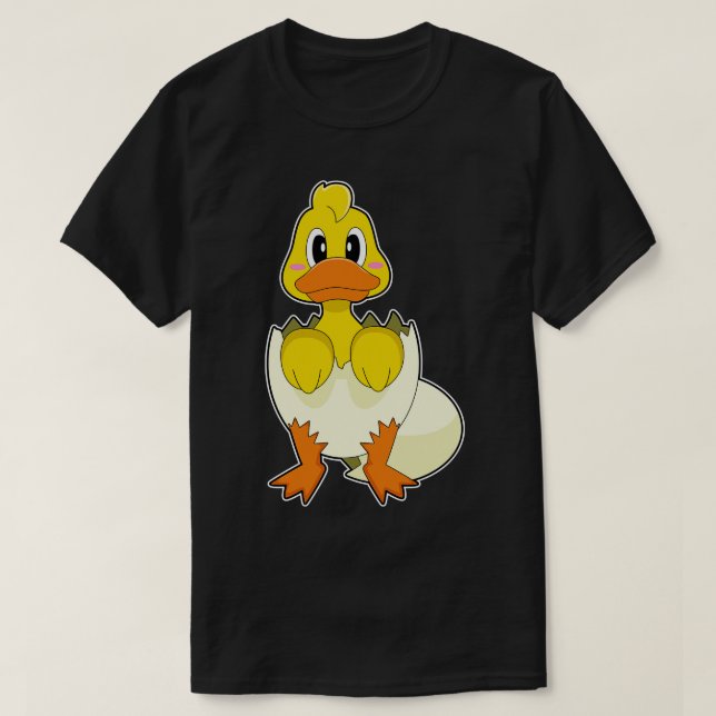 Duck Egg Egg shell T-Shirt (Design Front)