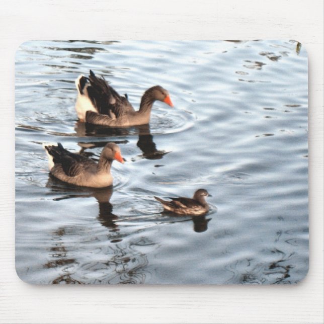 Duck Family Mouse Mat (Front)