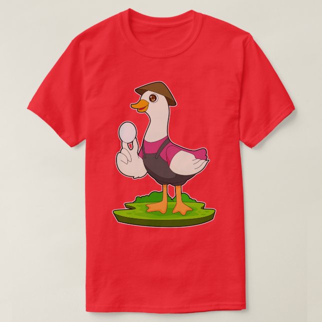 Duck Farmer Egg T-Shirt (Design Front)