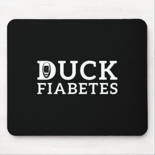 Duck Fiabetes Diabetes Awareness Mouse Mat