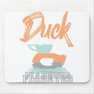 Duck Fiabetes t Diabetes Awareness Day T1D Mouse Mat