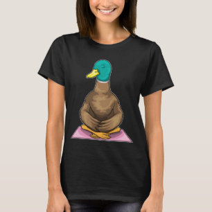 Duck Fitness Yoga Meditation T-Shirt