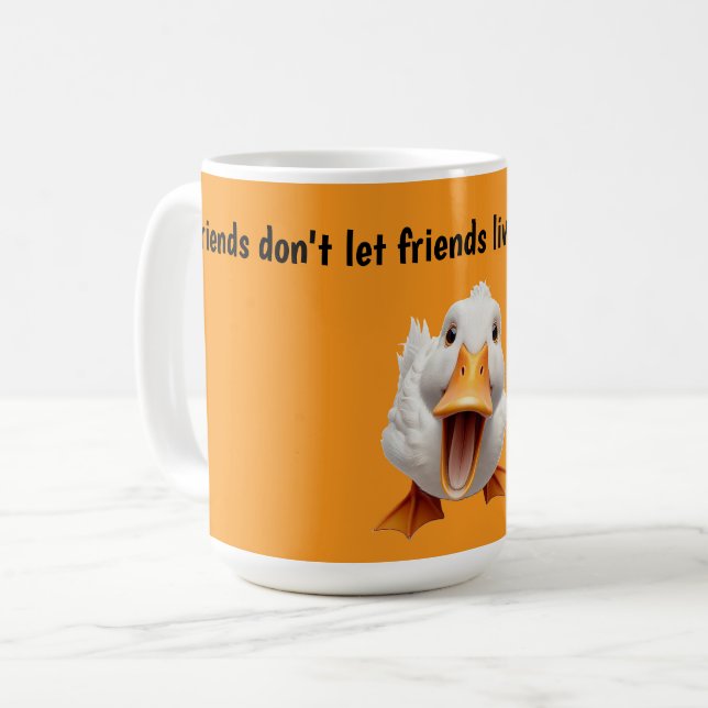 Duck Friends Coffee Mug (Front Left)