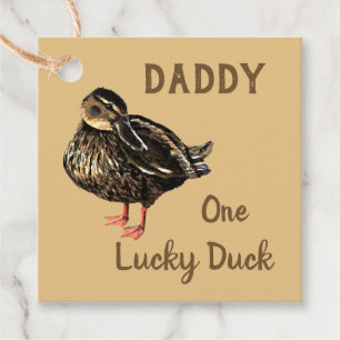 Duck Gift Tag