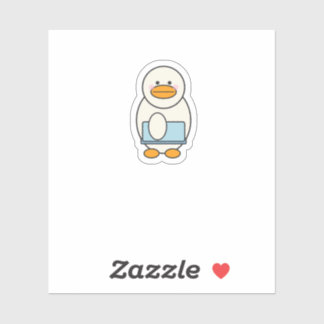 Duck going to work, funny work