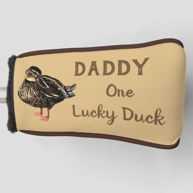 Duck Golf Putter Head Cover (Front)