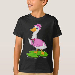 Duck Groom Cylinder Wedding T-Shirt