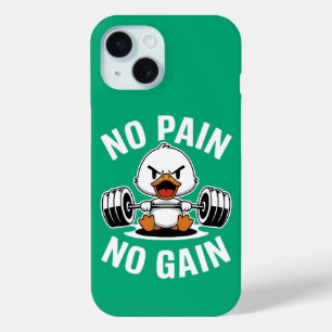 Duck Gym Design   Funny Fitness Artwork iPhone 15 Case